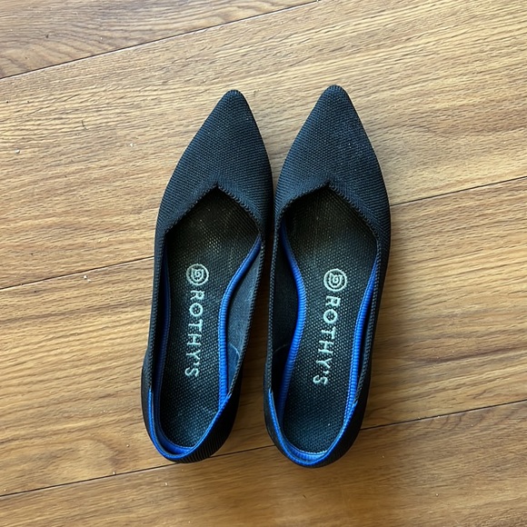 Black Rothys Point size 7 - Picture 7 of 8